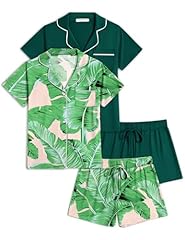Green/Navy Leaves