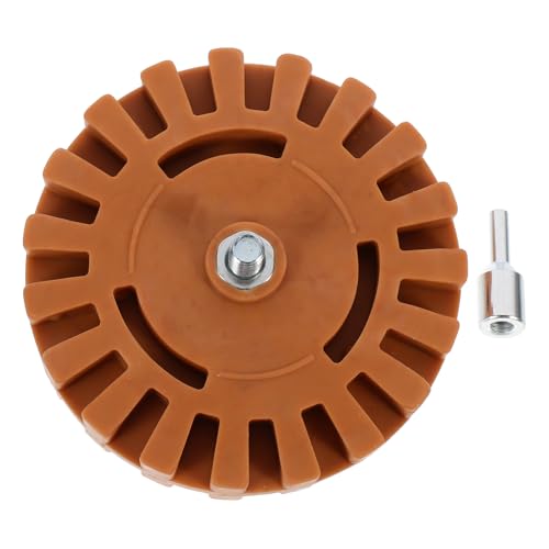 Garneck Decal Removal Eraser Wheel Kit with Drill Adapter Sticker Remover for Adhesive Removal Care Tool for Easy Decal Removal