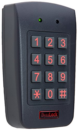 DynaLock 7400 Stand Alone Digital Keypad, Single Gang Box, Mounting, 3