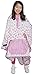 Jay Franco We Wear Cute Pink Leopard Throwbee â€“ 2-in-1 Wearable Kids Plush Throw Blanket Poncho - Fade Resistant Polyester, 50 x 60 Inches (Official We Wear Cute Product)