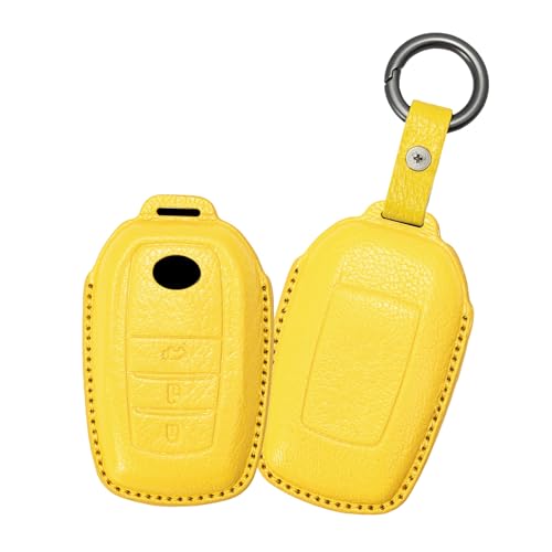 Coque de clé pour Toyota Prius XW60 étui antichoc boutons protégés jaune