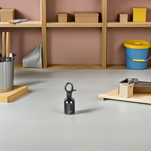 Tapones de extremo para cuerda de 28 mm con gancho de aleación de zinc resistente, 2 uds 8