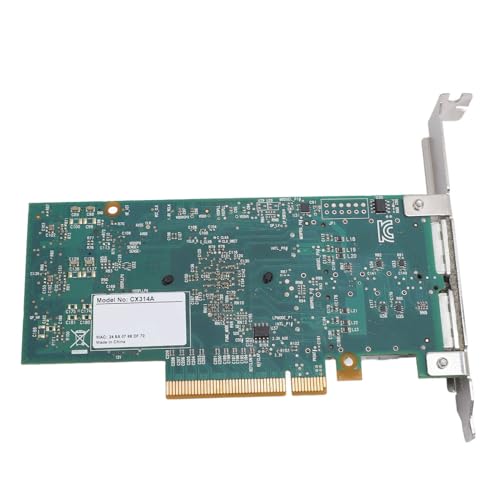 ciciglow Dual Port PCIe Ethernet Network Card, PCI Express 3.0 X8 for QSFP Fiber Optic, 40Gbps per Port Server Adapter for Data Centers and Cloud Computing miniatura 4