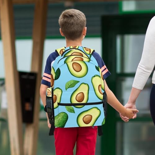 Sac à dos avocat avec trousse ensemble de cartables scolaires grand format pour enfants - 6
