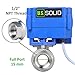 U.S. Solid Motorized Ball Valve- 1/2