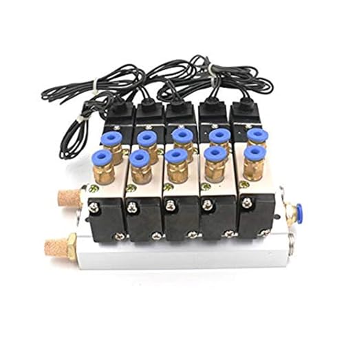 Électrovanne pneumatique 5V 12V 24V 110V 220V kit distributeur d'air