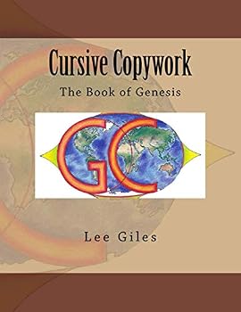 Paperback Cursive Copywork: The Book of Genesis (Genesis Curriculum) Book