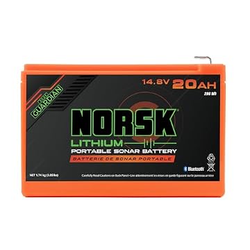 best battery for livescope ice fishing