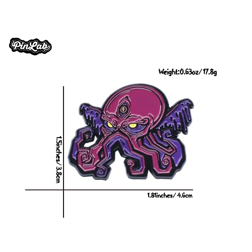 Image of PinLab Lovecraft Cthulhu Mythos Enamel Lapel Pin - Great Old Ones