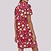 July 4th Dresses O Neck Dressy Fashion Lounge Patriotic USA Flag Casual Maternity Graphic 4th of July Outfit Vestidos De Verano para Mujer 2025 Red