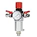 Merry Tools HK - Regulateur Filtre à Air 1/2", Regulateur Compresseur Air Séparateur d'Eau 214108