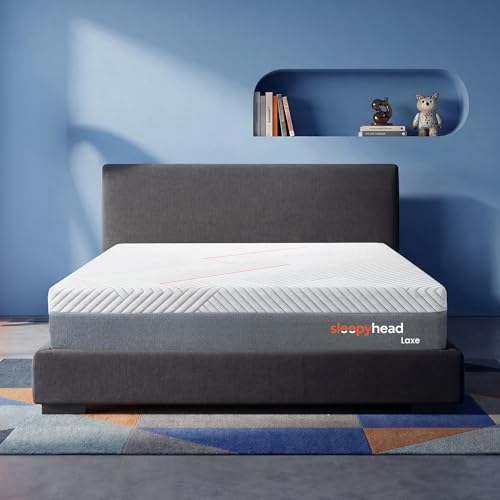 Image of Sleepyhead Laxe Designed by Duroflex - Pincore Latex Mattress with BodyIQ Orthopedic Memory Foam |Medium Firm |10 Years Warranty |3 Zone Support |Washable Cover |10 Inch Single Bed Mattress (75x60x10)
