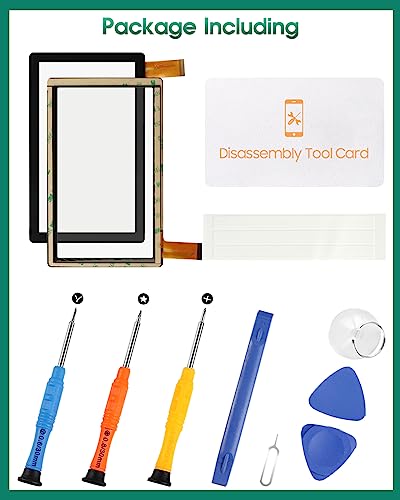 Vitre tactile de remplacement compatible Contixo V8 7 pouces 16G - 7