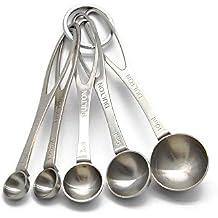DULTON BMZ3501 Measuring Ring Spoon Set of 5100-104 Stainless Steel, China