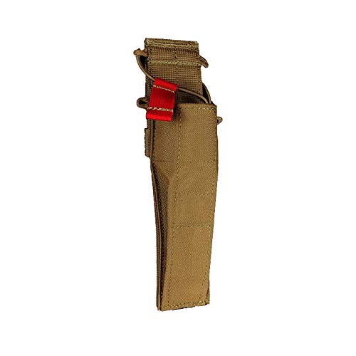 Atlas 46AIMS 11-in-1 Multi-Tool Pouch with Sewn in Magnet, Secure Elastic Cord Pull Tab, Attach to Tool Belt, Bag or Chest Rig - Made in The USA
