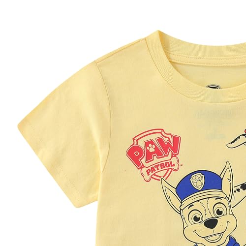 Paw Patrol Nickelodeon Boys Short Sleeve T-Shirt for Toddler and Big Kids2