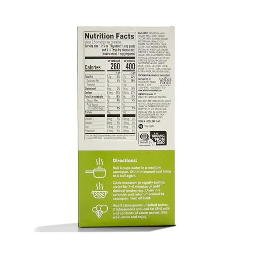 Image of 365 by Whole Foods Market, Organic Cheddar Macaroni & Cheese Shapes, Llama Adventure, 6 Ounce