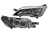 Faro alogeno con LED DRL e motore con driver LED