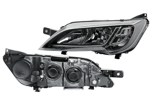 Faro alogeno con LED DRL e motore con driver LED