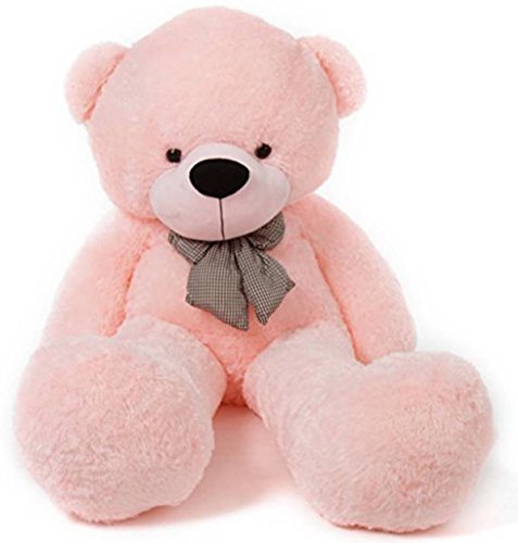 152 CM Huge Huggable/Fluffy/Spongy Super Soft Teddy Bear for Kids/Girls Specially Designed Gift for Birthday/Anniversary/Valentine(5 Feet, Pink)