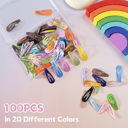 Pinzas Mini para Cabello Snap, 100 piezas miniatura 4