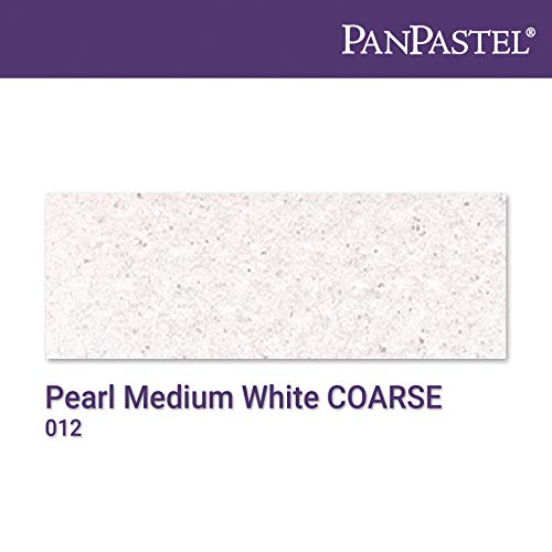 Panpastel 20012 Ultra Soft Artist Pastel, Pearl Medium - White Coarse, 012 #TOP3