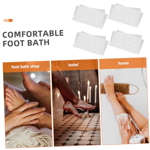 80 bolsas descartables para baño de pies portátiles miniatura 5