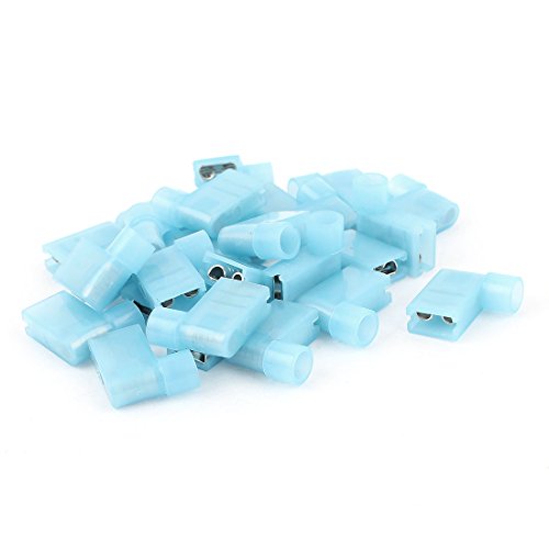 Aexit 25 piezas conectores aislados de nylon para audio y video miniatura 1