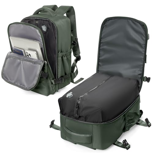 [WEFLIER] 圧縮トラベルバッグ 圧縮袋 ビジネスリュック レディース メンズ 防水 通勤 修学旅行 15.6 パソコンリュック 旅行バッグ 3泊2日