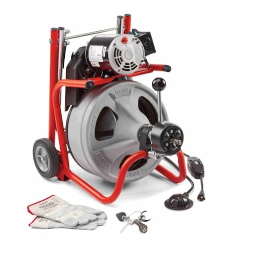 RIDGID K-400 with AUTOFEED 3/8 inch x 75 ft