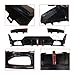 NINTE Rear Diffuser Rear Bumper Lip for BMW 3 Series G20 2023 2024 2025 Rear Lip with Tail Brake Light | Apron Spats Gloss Black ABS Painted