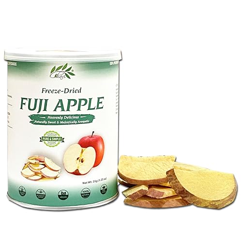 Image of CHAVI Freeze-Dried Apple | Healthy Superfood | No Added Sugars or Preservatives | Non-GMO, Vegan, Gluten-Free | Long Shelf Life | 35 gram | 1.23 oz
