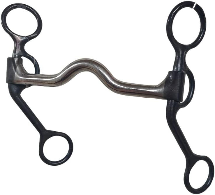 Dutton Bits Short Shank Swept Back Cheek Western Bit - 5" Mouth