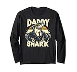 Daddy shark gifts funny shark bodybuilder workout