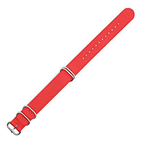 Bracelet de montre nylon 24mm sangle de rechange confortable - 7