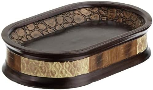 Miniatura 2 de Popular Bath Juego de 4 accesorios de baño con estilo Zambia, bomba de jabón, vaso, soporte para cepillo de dientes y jabonera, decoración