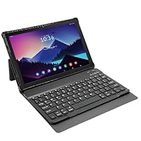 Tablet E1035 10.1" 256GB/ 8GB RAM Bateria 6000mAh, Android 14, Octa Core, Câmera 13MP Dual Chip com Capa e Teclado para Trabalho e Estudos (Cinza)