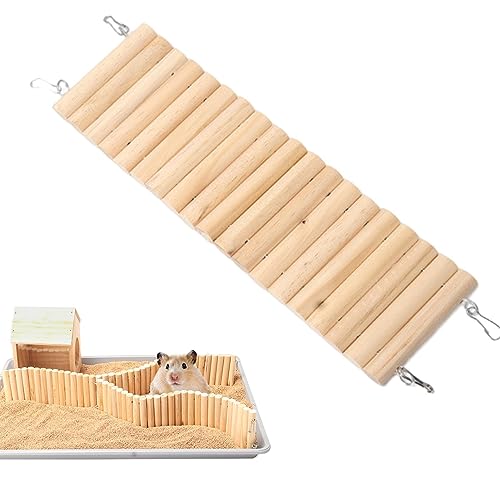 Ponte Hamster - Ponte Chinchila | Acessórios dobráveis para pequenos animais, brinquedo escalada par