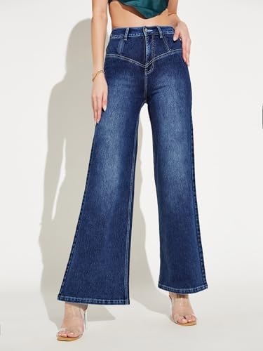 Image of Miss Chase Women's Wide-Leg Jeans