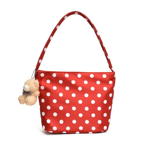 Lightweight Shoulder Bag Oxford Cloth Underarm With Unique Pattern Armpit Purse Casual Handbag For