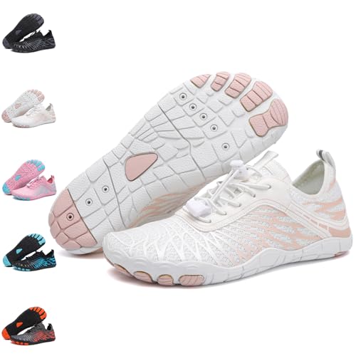 Image of Hiking Barefoot Shoes Womens Footwear,2025 New Barefoot Shoes for Women Mens,Healthy & Non-Slip Barefoot Vitality Shoe Women's Athletic Footwear,Wide Toe Box Water Shoe Swimming Hiking Walking