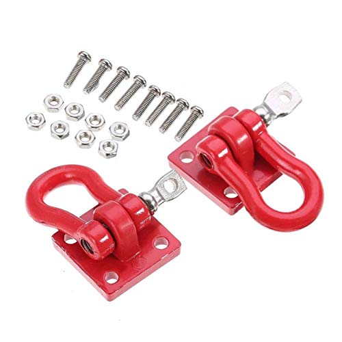 lxxiulirzeu Accesorios cabestrante Gancho 2pcs portátil Multifuncional Plegable del...