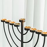 Zoom IMG-1 vintiquewise tubo sottile hanukkah menorah