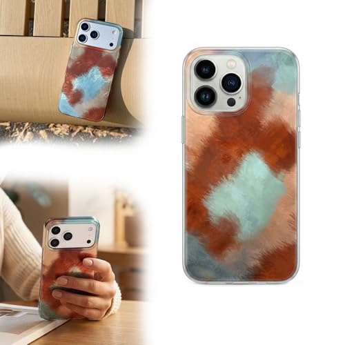 Iceberg Blue Gradient Phone Case,Iceberg Blue Gradient Dual Layer Phone Case,Anti-Drop Full Edge Cases,Cover Anti-Vibration and 