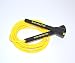 RUSH ATHLETICS Speed Rope Black/Yellow - Best for Boxing MMA Cardio Fitness Training - Speed - Adjustable 10ft Jump Rope Sold