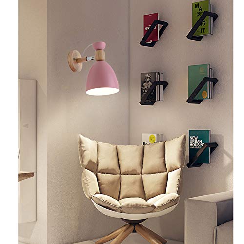 Applique rose sans fil LED avec télécommande pour chambre - 6