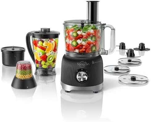 Sangcon Smoothie Blender and Food Processor Combo for Kitchen, 60...