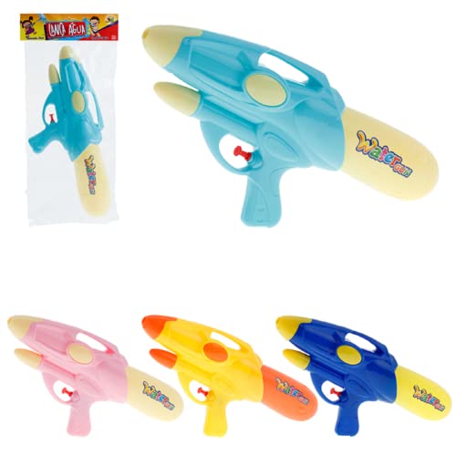 Arminha Lançador D'Agua Brinquedo Jato De Água Lança Agua Water Gun Criança Infantil Colorida Azul