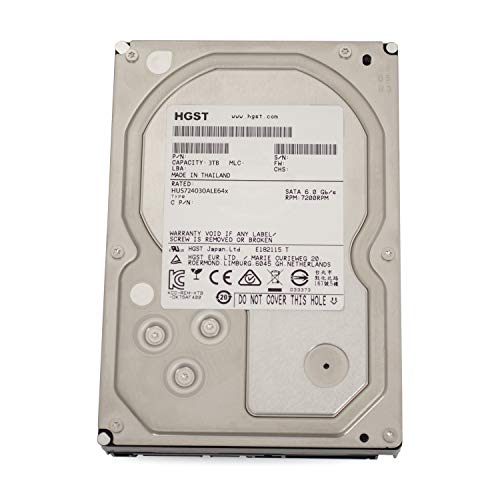 Disco fisso Hitachi HGST UltraStar 7K4000, 3TB, HUS724030ALE641, 3,5', SATA3, 64MB 7200RPM, RAID...