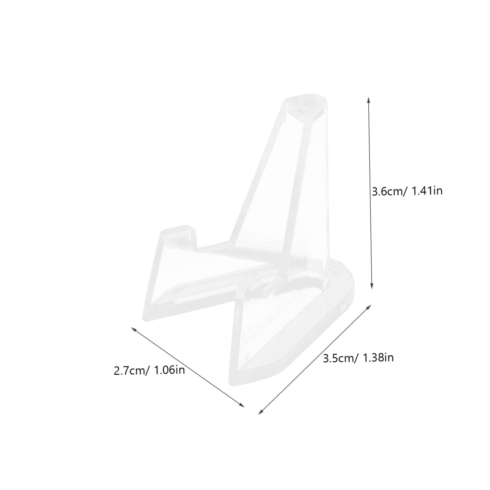 ERINGOGO 20Pcs Clear Guitar Pick Display Stand Holder for Plectrum Storage Compact and Stable Guitar Pick Organizer for Acoustic and Electric Guitars